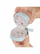 JuJuBe (США) Контейнер для пустышек, футляр, круглая сумочка Paci Pod Summer Stripe Голубая полоска